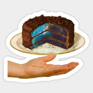 Space Cake Sticker